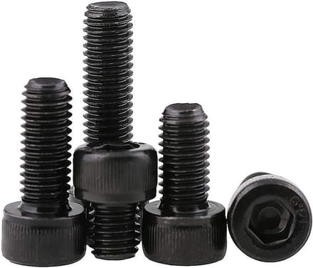 Zeskantbouten M6x22mm Koolstofstaal Set van 50 stuks