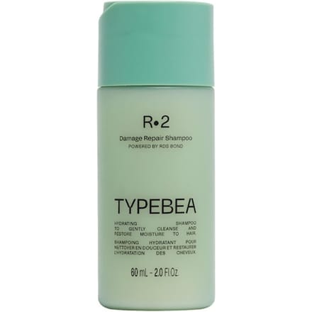 TYPEBEA Shampoo & Conditioner R·2 Damage Repair Herstelshampoo Dames 60 ml