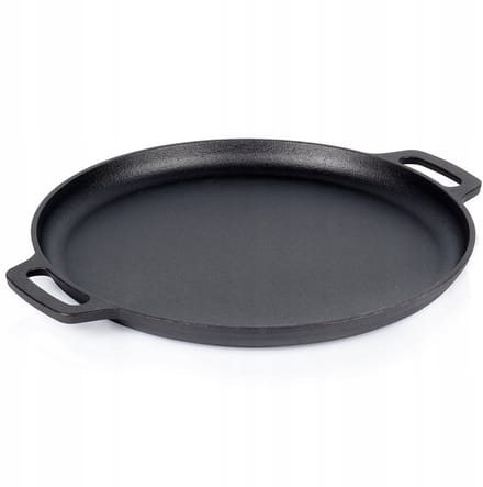 Vilde Cast Line Gietijzeren Koekenpan 35 cm - Veelzijdig & Duurzaam