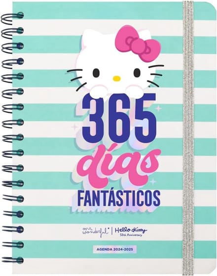 Kalender 2024/25 met Weekplanner - Schoolagenda met Stickers en Motivatie