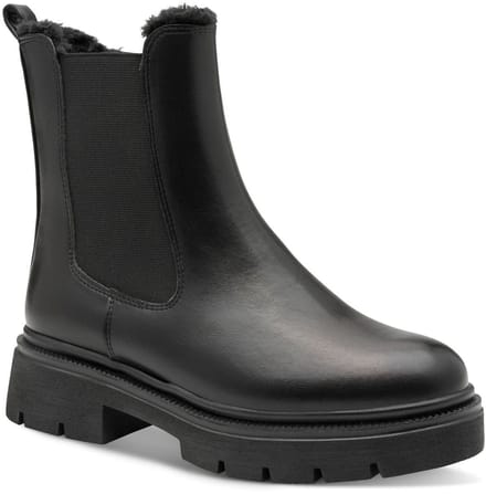 Marco Tozzi Dames Chelseaboot 2-26437-45 001 F-breedte Maat: 38 EU