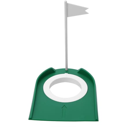 Binnen Buiten Plastic Golf Putting Cup Oefenhulpmiddelen met Verstelbaar Gat Witte Vlag white
