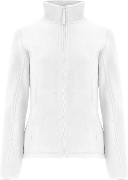 Roly - Artic Dames Fleece Sweater met Rits - White 01 maat XXL
