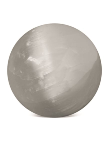 Seleniet 30-40 mm edelsteen bol