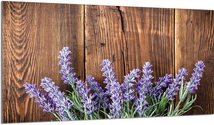 TMK ArtDeko - Glas Plaat Bescherming Kookplaat - 90x52 cm - Lavendel