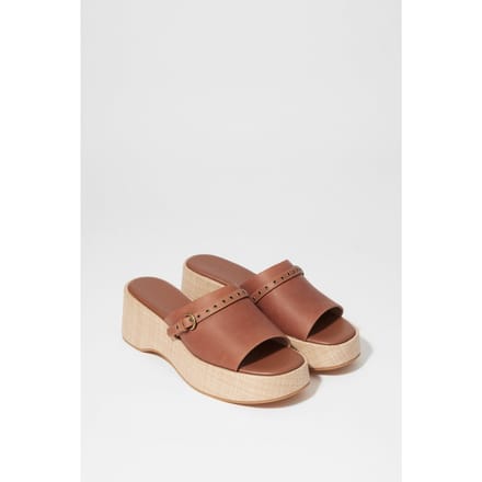 & Other Stories Celesta Mule Sandalette Beige Taglia: 41 | Infradito Outlet | Donna | Marrone