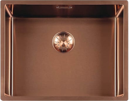 Lorreine Royal series spoelbak 50x40cm copper