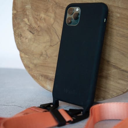 Hendy telefoonhoesje met koord - Switch - Coral  - iPhone 14 Pro Max