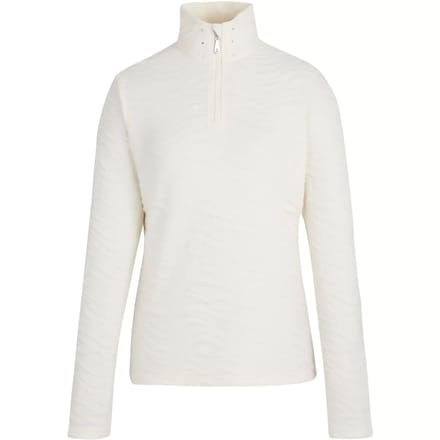 Glamourize middenlaag isolerende actieve fleecetrui met 1/4 rits voor dames