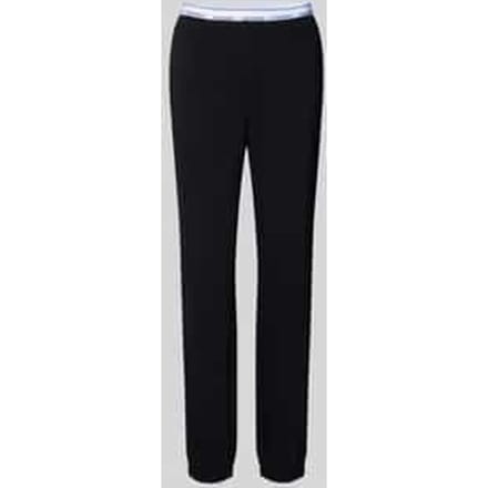 Regular fit sweatpants met label in band, model 'SOFIA'