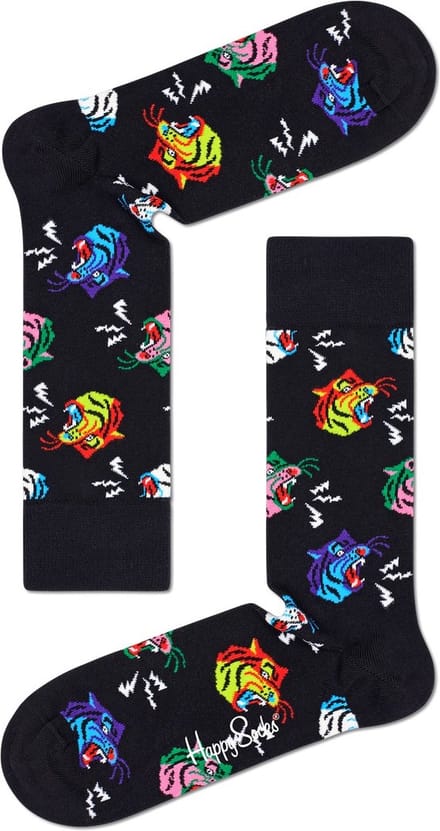 Happy Socks Tiger Sock - unisex sokken - Unisex - Maat: 36 - 40