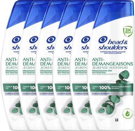 Head & Shoulders Jeukende Hoofdhuid Anti-roos Shampoo - 6 x 250ml
