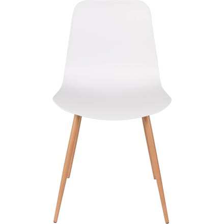 Housecraft Living Leon Eetkamerstoelen Wit - Set van 2