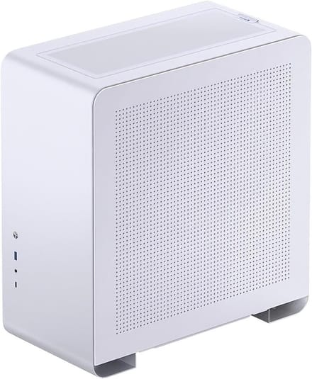 PC Behuizing Midi-Tower - Computerkast ATX - Componenten Beschermen - Mesh Ventilatie - 47.5 cm - Wit