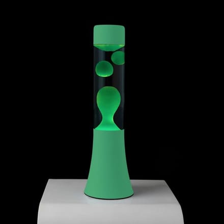 Fisura Design Lavalamp met Groene Lava - Muntgroen + Reservelamp