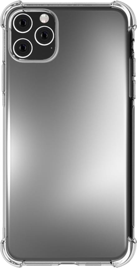 Peachy Transparant case shockproof TPU hoes geschikt voor iPhone 11 Pro Max - Doorzichtig