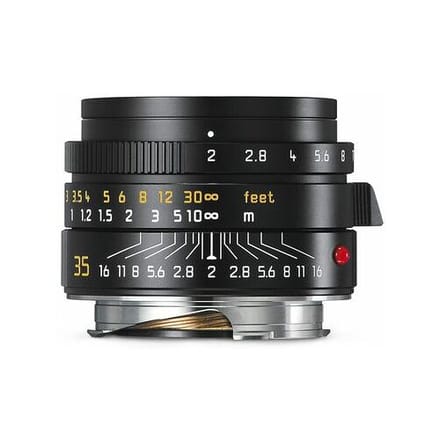 35mm f/2.0 Summicron-M ASPH.  zwart Leica M
