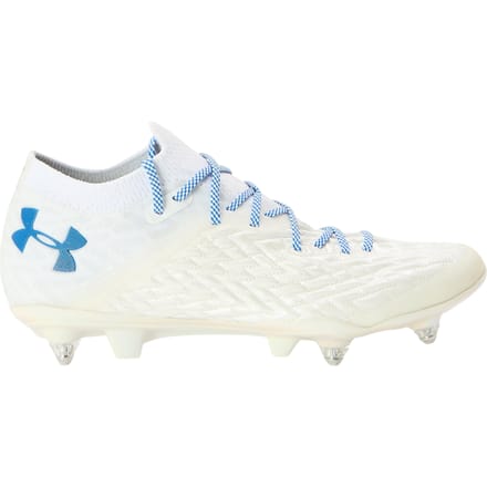 Under Armour Clone Magnetico Pro gewatteerde gebreide voetbalschoenen voor heren (Wit)