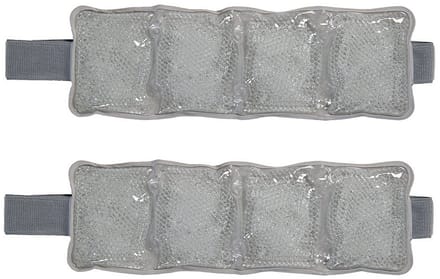 Gel kussen - 2x - warm/koud - 45 x 15 cm - warmtekussen/koelkussen - hotpack/coldpack - Verkoeling - Stijve spieren