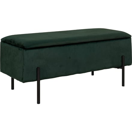 House Collection Velvet Hocker Ylwa Groen