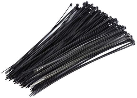 Tyrap Kabelbinders ZWART - 100 stuks - 450 x 4,8mm