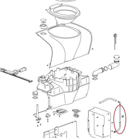 SC500 Clip sight tube