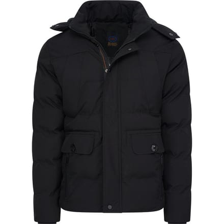 Mario Russo Ranger Jacket - Jas Heren - Winterjas Heren - Waterafstotend - Winddicht - Zwart - L