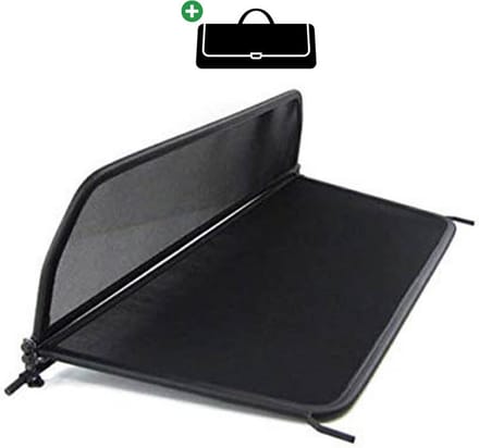 Windscherm VW EOS | 2006-2015 | incl. luxe opbergtas | Zwart