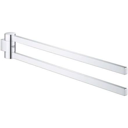 GROHE Selection Handdoekhouder Dubbel - draaibaar - chroom - 41063000