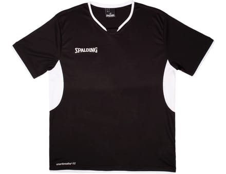 Spalding Hustle Shooting T-shirt Zwart