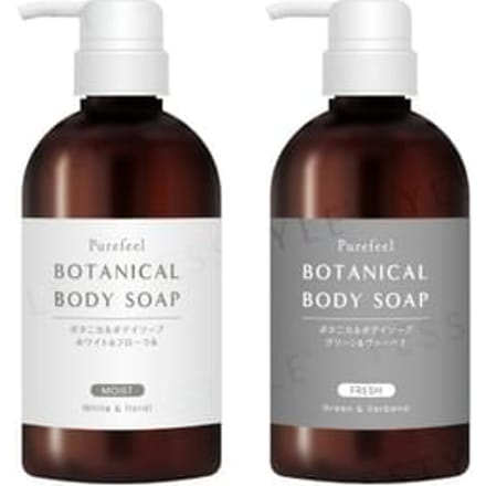 DAIICHI SEKKEN - Purefeel Botanical Body Soap Moist - White & Floral 450ml