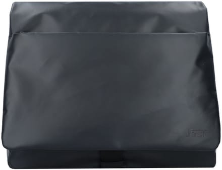 JOST schoudertas met laptopvak Tolja Shoulder Bag Black zwart