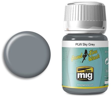AMMO by Mig Jimenez Modelbouwdecoratie - MIG 1607 PLW Sky Grey Effecten potje