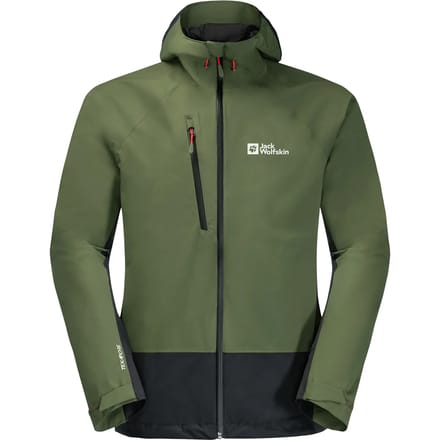 Jack Wolfskin Eagle Peak 2l Jkt M 1112993-4129, Mannen, Groen, Jasje, maat: S