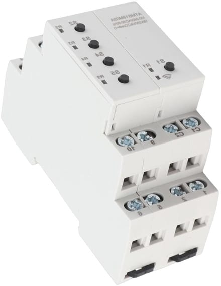 Slimme WiFi Timer - Programmeerbare Timer - Domotica Instellen - Vijf Kanalen - 998 x 699 x 399 cm - Wit