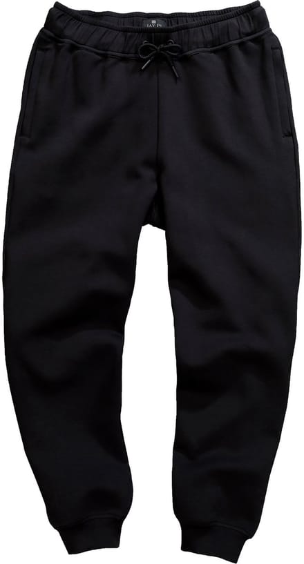 JAY-PI - Heren - Sweatpants Buik-Fit Modern Fit - Zwart - Maat 4XL
