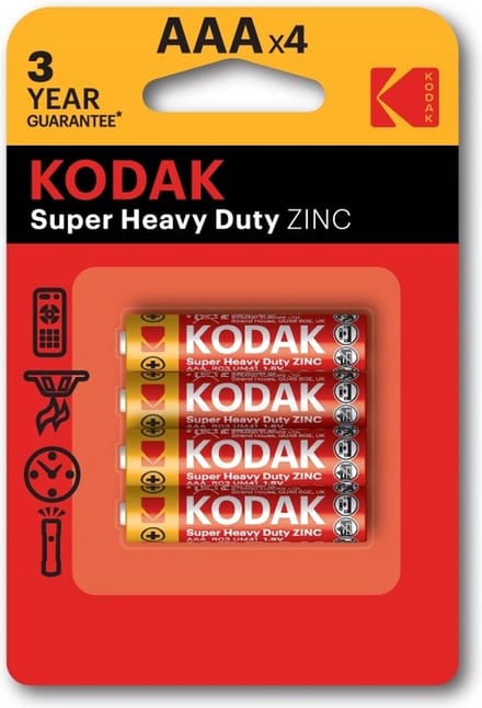 Kodak – AAA – 4 stuks