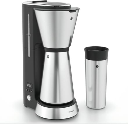 WMF KITCHENminis 0412260011 - Filter-koffiezetapparaat - Thermoskan - Zwart/RVS - Compact - 5 Kopjes