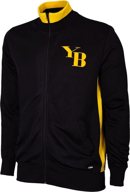 COPA - BSC Young Boys 1970 Retro Voetbalvest - Heren - Zwart - M