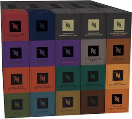 Nespresso Intens pakket – Koffie cups 200 capsules