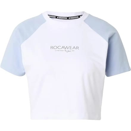 Rocawear - Fine Crop top - M - Wit/Blauw