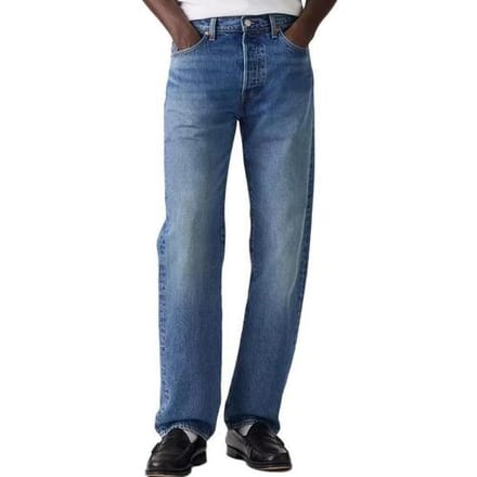 Levi’s 501 Broek Mid Blauw - Maat W 34 - L 32 - Heren - Jeans