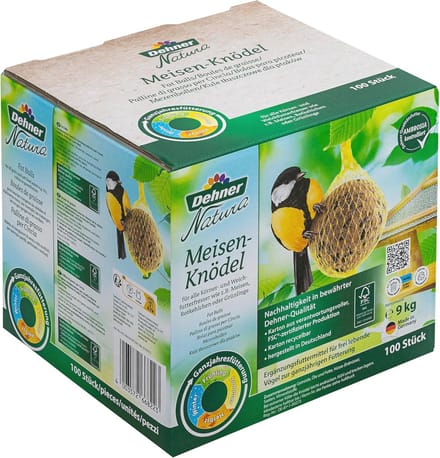 Biologisch Wilde Vogelvoer Net, 100 Stuks per 100 Gram (10 kg) voor Tuinvogels
