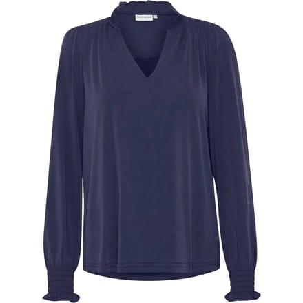V-hals blouse voor dames Pulz Jeans Lippa