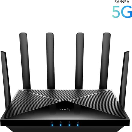Cudy P5 5G SA/NSA AX3000 Wi-Fi 6 Router - Wireless router 5G