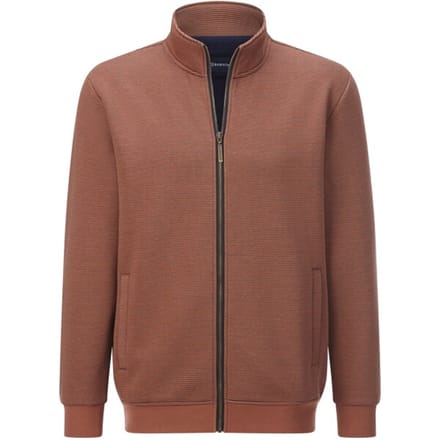 Babista herren Sweatvest - 48/50 - cognac - Plus Size