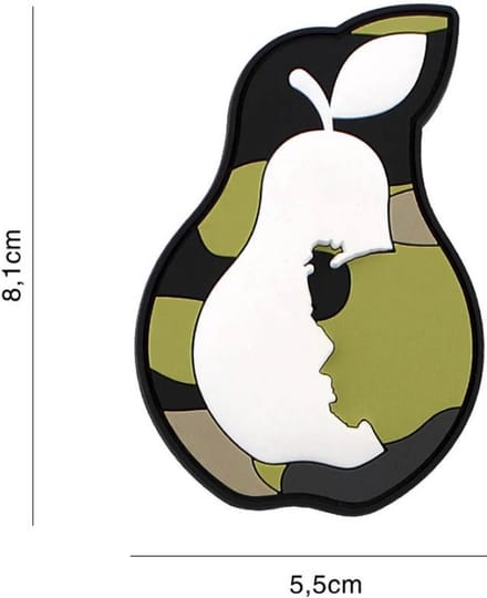 Embleem 3D PVC Ipear Woodland