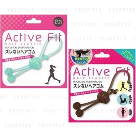 LUCKY TRENDY - Active Fit Hair Tie Juicy Peach