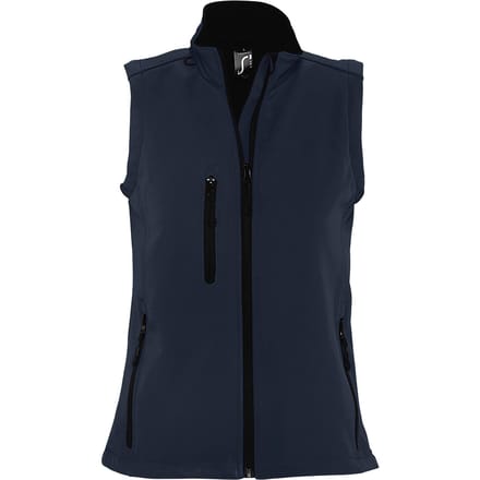 SOLS Dames/dames Rallye Soft Shell Bodywarmer Jacket (Franse marine)