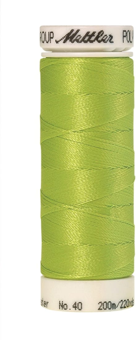 Mettler borduurgaren - Groen - Nr 6011 - Polysheen - 200 meter